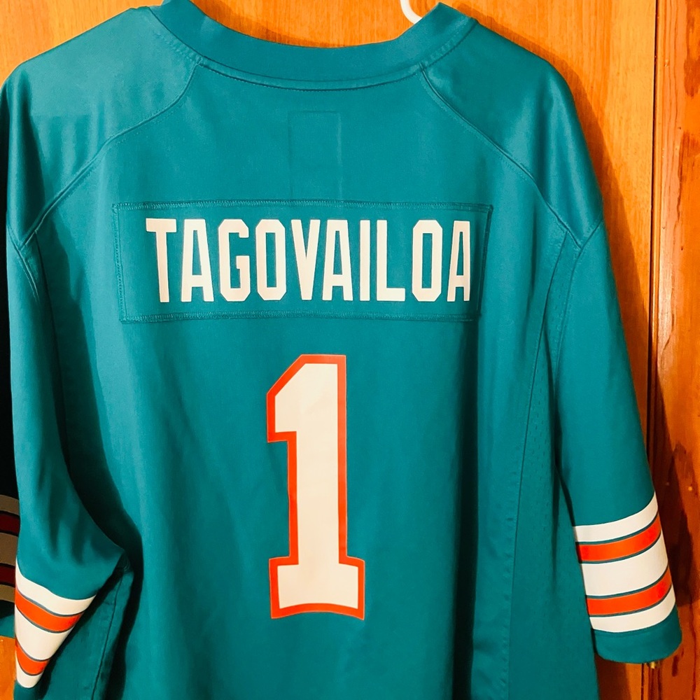 Nike NFL Miami Dolphins Tua Tagovailoa #1 Men’s XXL Jersey